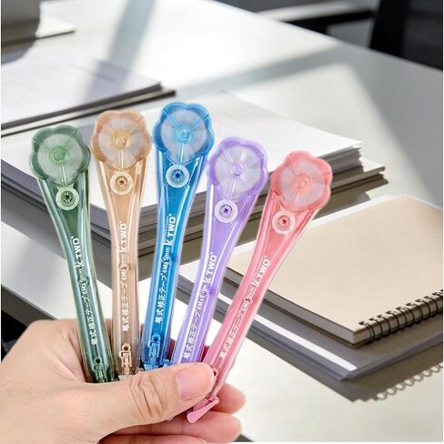 5-Pack Correction Tape Pen, as Smooth as Writing, Dry Instantly, Stretch Resistant, Noiseless Correction Pen, Writing Supplies & Correction Supplies, 0.2 in x 19.69 ft in Kuwait