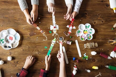 100 Lollipop Sticks Wooden Lolly Sticks for Craft Popsicle and Ice Cream Smooth Polished 114 X 10 X 2 mm in Kuwait