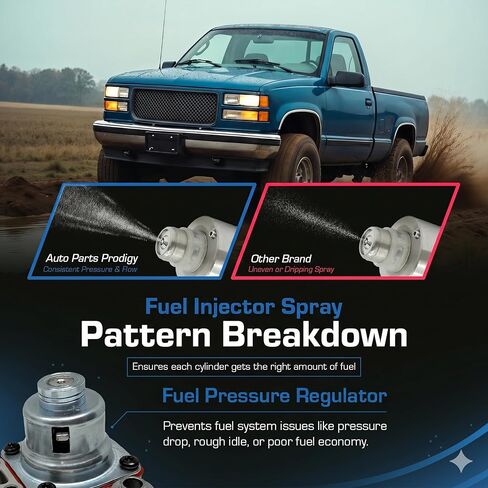 طقم منظم ضغط الوقود TBI متوافق مع Chevy GMC Express Tahoe Blazer C1500 C2500 Suburban Yukon مع استبدال OE # PR113T 17112907 in Kuwait