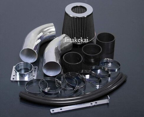 مدخل هواء أداء INTAKEKAI (متوافق مع موديلات 1988-1995 Toyota 4runner/Tacoma/T100 Pickup V6 3.0l) (أسود) in Kuwait