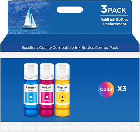 Compatible for EPT502 Ink Refill Bottles ET-3850 ET-2850 ET-4850 ET-3760 Ink Refill for ET 2850 ET 3850 ET 4850 ET-4760 ET-15000 ET-2760 ET-3830 ET-4950 ET-3830 ET 4950 ET 15000 ET 3760 ET-3950 Ink in Saudi Arabia