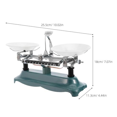 Angoily Mechanical Balance Scale Double Pan 500g/0.5g with Calibration Weights Portable Physics Chemistry Laboratory Teaching Tool in Kuwait