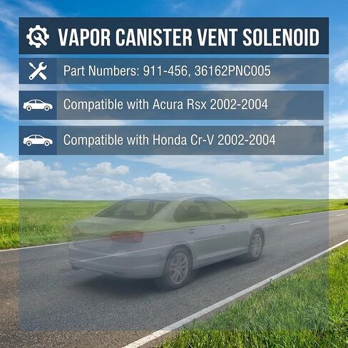 الملف اللولبي لعلبة تنفيس الكربون متوافق مع Acura RSX 2002 2003 2004 وهوندا CR-V 2002 2003 2004 in Kuwait