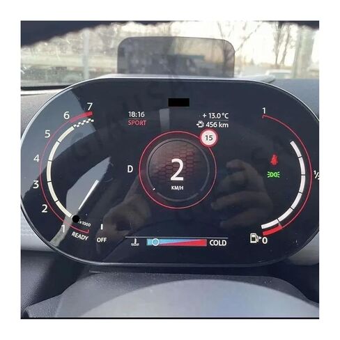 عداد السرعة للوحة أجهزة القياس الرقمية LCD متوافق مع BMW Mini Cooper F54 F55 F56 2014-2023 الطراز الأصلي لقمرة القيادة in Kuwait