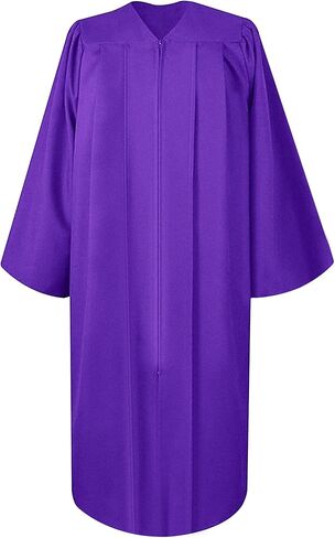 Herrenbek Unisex Matte Graduation Gown for College&High School,Choir Robe for Church,Judge Robe Costume,Pulpit Robe Pastor in Saudi Arabia