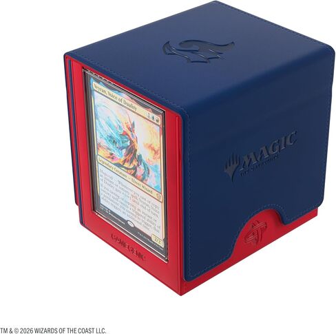 Gamegenic Magic: The Gathering Secrets of Strixhaven Sidekick PRO 100+ XL - صندوق سطح قابل للتحويل، يحمل أكثر من 100 بطاقة بأكمام مزدوجة، شاشة عرض قائد التحميل الجانبي in Kuwait