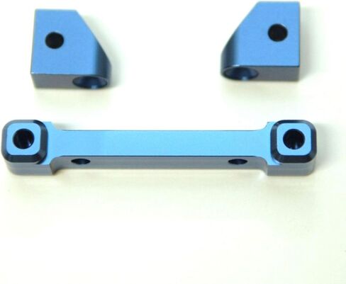 ST Racing Concepts ST8334RB حوامل مفصلات خلفية من الألومنيوم بآلة CNC (3) لـ Traxxas 4Tec 2.0، أزرق in Kuwait