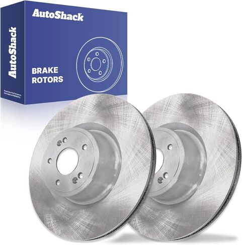 دوارات فرامل أمامية من AutoShack لسيارة Kia & Genesis، Stinger 2018-2023 G70 2019-2024، AWD RWD L4 2.0L 2.5L V6 3.3L - 13.78 بوصة (350 مم)، 5 عروات in Kuwait