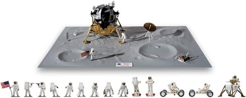 مجموعة هدايا ديوراما الفضاء بمقياس 1:72 من Airfix One Small Step للهبوط على القمر للرجال A50106 in Kuwait
