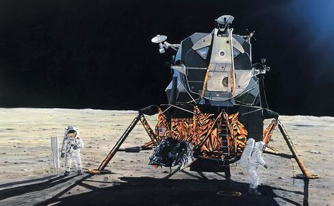 مجموعة هدايا ديوراما الفضاء بمقياس 1:72 من Airfix One Small Step للهبوط على القمر للرجال A50106 in Kuwait