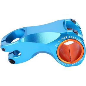 Bike Stem, Handlebar Stem Riser 17 Degree Aluminium Alloy Bike Tube Stem 31.8mm