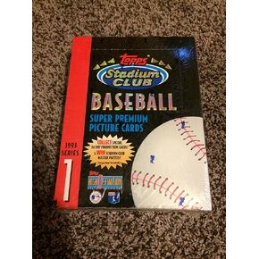 1993 Topps Stadium Club Series 1 Baseball HOBBY Box - 24P