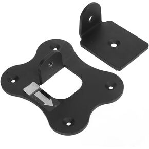 Dpofirs Speaker Wall Bracket for 9500S, Speaker Bracket Assembly, Metal Rear Surround Speaker Mounts for 9500S XZ Q900A Q800A Q700A Soundbar