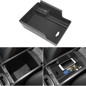 auovo Center Console Organizer Tray for Chevy Malibu Accessories 2016 2017 2018 2019 2020 2021 2022 2023 Insert Armrest Secondary Storage Box Glove Pallet Divider