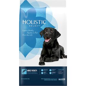 Holistic Select Natural Dry Dog Food, Anchovy & Sardine and Salmon Meal Recipe, 4-Pound Bag, Seafood