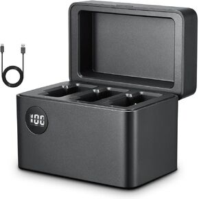 Godox ML II-C4 MoveLink II Smart Charging Case, Buit-in Battery Charging Case for Godox MoveLink II M2 Wireless Lavalier Microphone System