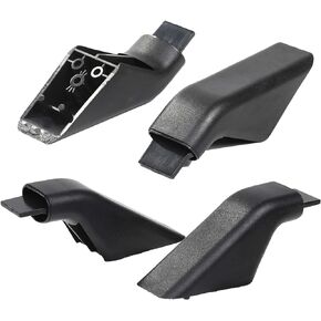 WB7X7183 Door Handle End Cap Replacement Part for General Electric (GE) Wall Stove/Oven/Range - Replaces WB15K5069, 268072, AH256613, EA256613, AP2019449