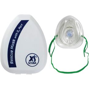 XS Scuba Pocket Rescue Mask with Case