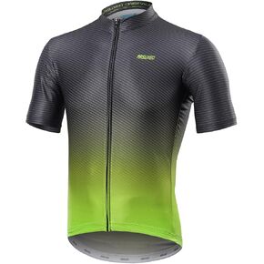 قميص ARSUXEO لركوب الدراجات للرجال بأكمام قصيرة لركوب الدراجات الجبلية مع جيب بسحاب 3+1 in Kuwait