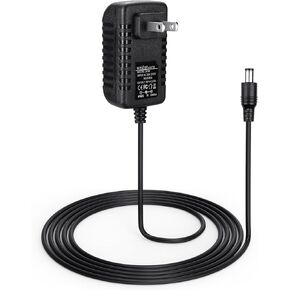 30W Power Cord Adapter Replacement for Echo Show 8 3rd Gen., Show 10 3rd Gen., Show 15, Echo 3rd/4th Gen. - Black Wall Charger Cable, 5ft