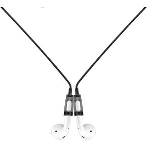 Anti-Lost Neck Strap for Airpods, Strong Magnetic Necklace Holder String, Sports Lanyard for Headphone Compatible with AirPods 1&2/ Pro /3rd /Pro 2 Black