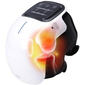 Vipush Heated Infrared Knee Massager, Portable Wireless Knee Massager for-Pain-Relief, USB Charging Knee Massager with LED Screen, Knee Massager for Office, Home, Travel, Mother's Day Gift