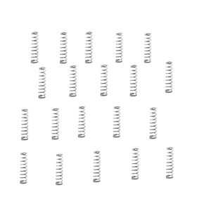 20 قطعة 304 زنبرك ضغط من الفولاذ المقاوم للصدأ 0.5 مللي متر قطر السلك 5 مللي متر القطر الخارجي 20 مللي متر طول in Kuwait