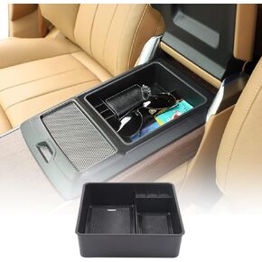 Car Storage Box Tray Compatible with Land Rover Range Rover Sport/Vogue 2023+ Center Console armrest Box Storage Box Tray Accessories (Low with no Refrigerator)