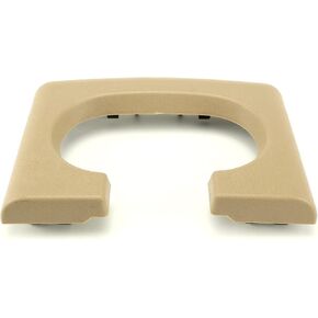 Center Console Cup Holder Replacement Pad Compatible with Ford F-150 2004-2014 Center Console Parts Beige
