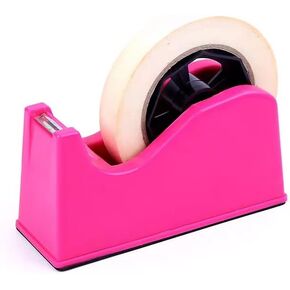 بكرة لاصقة لموزع شريط سطح المكتب (تناسب 1 بوصة و3 بوصة)، لشريط التقنيع، وشريط نقل الحرارة، وشريط الرسامين، وشريط الفريزر وشريط المطبخ (وردي) in Kuwait