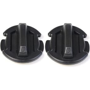 Fits Polaris RZR Floor Drain Plugs Twist Trap Seal for Polaris RZR 1000 900 XP 4 Turbo General 2015 2016 2017 2018, UTV Floor Drain Plug Replacement Accessories, 2 Pcs Black