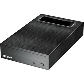 4 in 1 External Blu-ray Drive, 16X Read/Write Speed with Hard Drive Docking Station, USB 3.0 Type C External Blu Ray DVD Drive Burner, for PC Compatible with Windows XP/7/8/10/11 Laptop Desktop