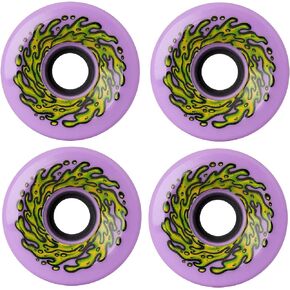SANTA CRUZ Slime Balls OG Slime Skateboard Wheels 66mm 78A Purple