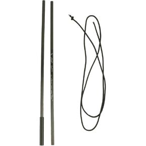 YakAttack VISICarbon Pro Mast Repair Kit, Includes Both Carbon Tubes and Replacement Shock Cord