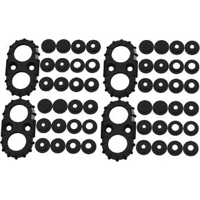 Through Hull Wiring Kit, Thru Hull Wiring Kit Suitable for Fish Finders, Motors, Lighting Kits on Kayak or Boat