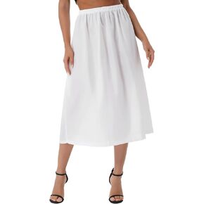 Half Slips for Women Underskirt Dress Extender Midi Skirt Anti Static Under Dresses in Kuwait