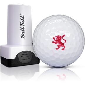 Rampant Lion Golf Ball Stamp, Golf Ball Stamper, Self-Inking Golf Ball Stamp Markers, Reusable Golf Ball Marking Tool to Identify Golf Balls, Golfer Gift Golfing Accessories