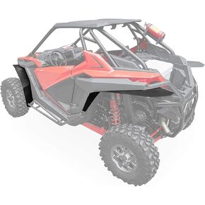 KEMIMOTO PRO XP Fender Flares, Compatible with Polaris RZR PRO XP/RZR PRO R/RZR Turbo R 2020-2024 RZR PRO XP Accessories Front and Rear Mud Flaps Kit Mud Guard