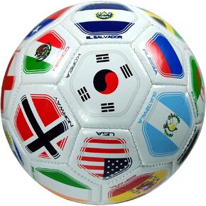 World Cup World Flags Official Size 5 Soccer Ball