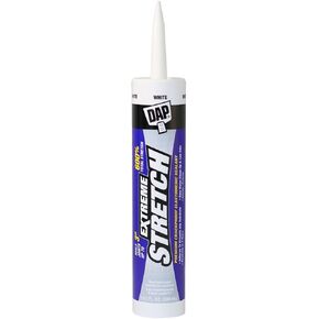 DAP 18715 4 Pack 10.1 oz. Extreme Stretch Premium Crackproof Elastomeric Sealant, White