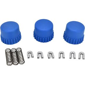 537185801 2.5 Inch Bump Knob with Spring Eyelet 537186001 537185902 537185901 Compatible with Husqvarna T35 Trimmer Head 123L 225L 232L 322L 323L 324Lx 325L 326L 525LS 530LS 535LS(3 Set)