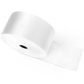 Fiberglass Cloth Tape, 6 oz, 4'' Wide by 16.4 Yards, Non Adhesive Woven Fiberglass Cloth Roll