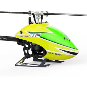 OMPHOBBY M2 استكشف طائرة هليكوبتر RC للبالغين 6CH طائرات هليكوبتر RC مع جهاز تحكم في الطيران قابل للتعديل، طائرة ثلاثية الأبعاد تعمل بالتحكم عن بعد في الهواء الطلق إصدار جديد BNF (بدون وحدة تحكم-برتقالية) in Kuwait