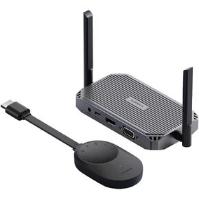 Hagibis Wireless HDMI Transmitter and Receiver, Wireless HDMI Extender Kits & Wireless Display Dongle, Plug and Play HDMI Adapter for TV, Camera, Streaming, Laptops, PC, Media, PS4/5