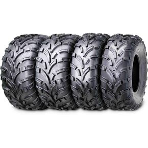 WANDA 4 ATV tires 25x10-12 & 25x11-12 for 07-10 John Deere Gator XUV 620I/850D