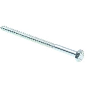 براغي سداسية متخلفة 9055249 من برايم لاين، 1/4 بوصة. × 4 بوصة، فولاذ مطلي بالزنك من الدرجة A307 (50 عبوة) in Kuwait