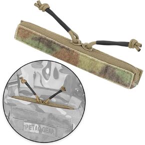 PETAC GEAR Tactical Drop-in Zipper Inserts for Built-in Vest Plate Bag Admin Pocket.