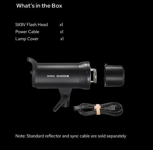 Godox SK400II-V 400Ws Photo Studio Strobe Flash Monolight Light 2.4G Wireless X System مع مصباح تشكيل LED 10W وحامل Bowens للاستوديو والرماية والموقع والتصوير الفوتوغرافي -120 فولت SK400IIV in Saudi Arabia