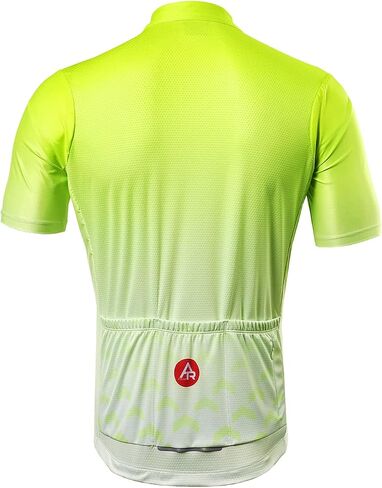 ARSUXEO Cycling Jersey Mens Short Sleeves Mountain Bike Shirt Biking Clothing with 3+1 Zipper Pocket in Saudi Arabia