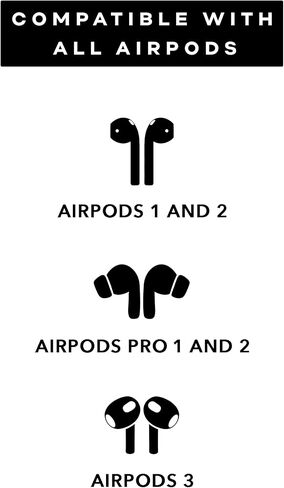 Tapper Lamb Leather Strap for AirPods & AirPods Pro in Saudi Arabia